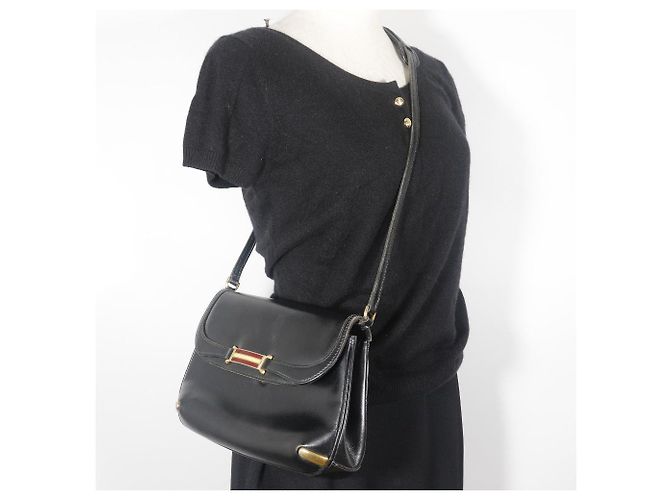 Borsa a Spalla Gucci 2WAY Clutch Nera Nero - vista 19