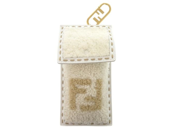 Fendi Mouton Leder Handyhalter Taschenanhänger - Ansicht 2