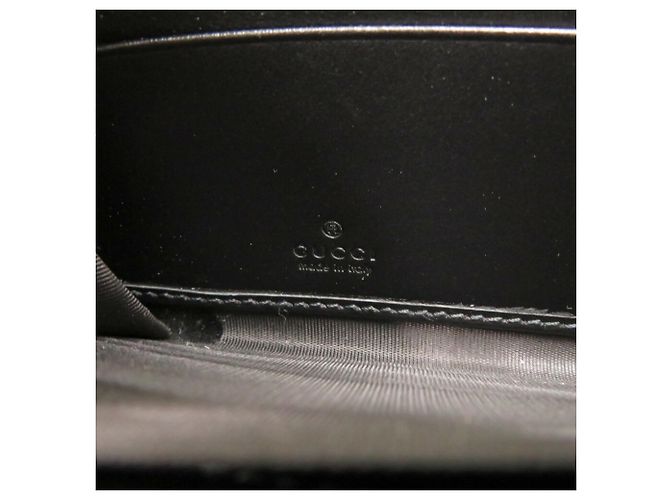 Gucci GG Embossed Black Long Wallet - view 8