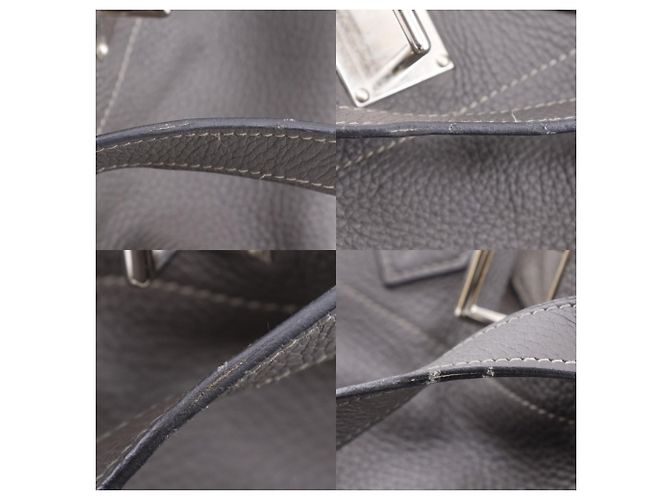 Hermès Borsa Tote Birkin 42 HERMES Shoulder Marrone - vista 10