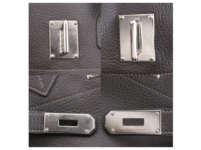 Hermès Borsa Tote Birkin 42 HERMES Shoulder Marrone - vista 8