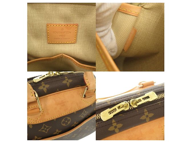 Borsa a mano Monogram Trouville di Louis Vuitton Marrone Monogramma - vista 8