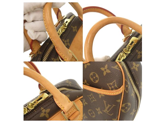 Borsa a mano Monogram Trouville di Louis Vuitton Marrone Monogramma - vista 9