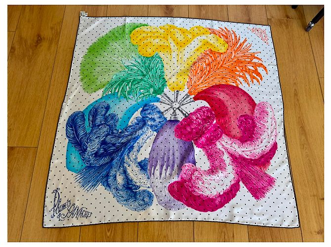 Hermès Seidentuch 90 cm Mehrfarbig Mehrfarben - Ansicht 2