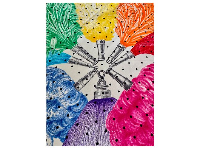 Hermès Seidentuch 90 cm Mehrfarbig Mehrfarben - Ansicht 6