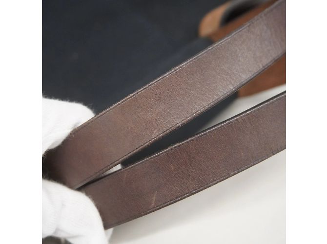 Hermès Borsa Tote Hermes Cabag Elan PM Toile Officier Nero - vista 11