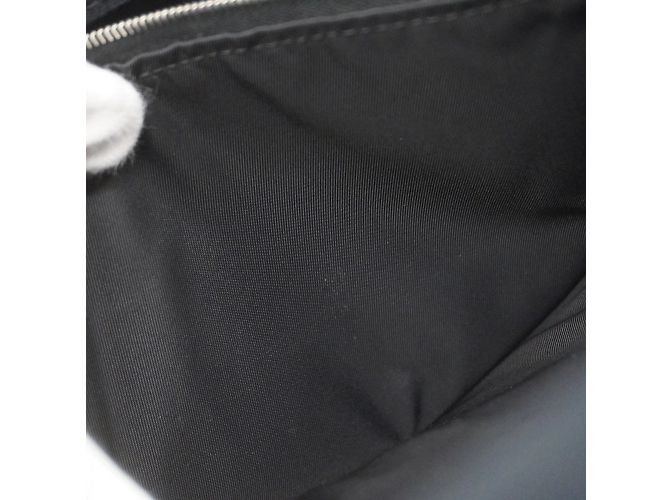 Hermès Borsa Tote Hermes Cabag Elan PM Toile Officier Nero - vista 13