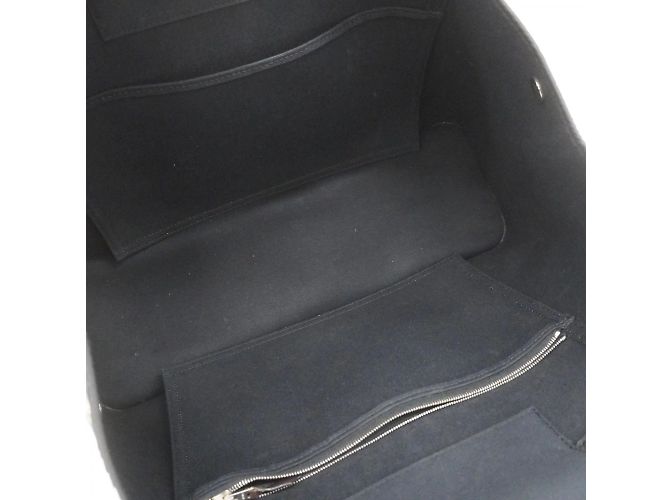 Hermès Borsa Tote Hermes Cabag Elan PM Toile Officier Nero - vista 4