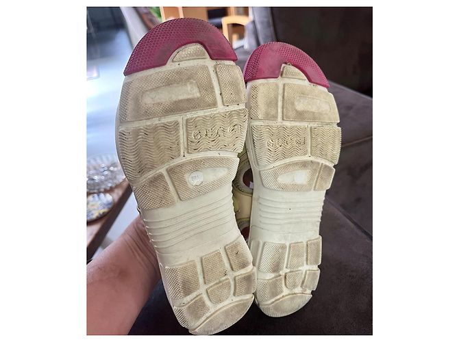 Sandali Gucci in pelle rosa - vista 6