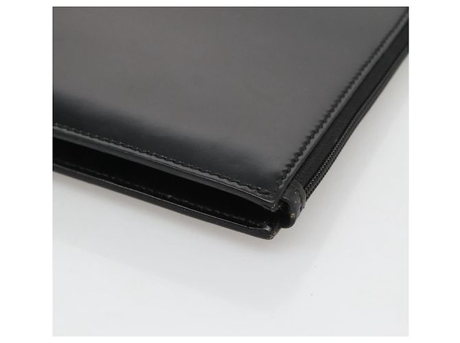 GUCCI Dokumententasche Lackleder Schwarz Auth am8564 - Ansicht 7