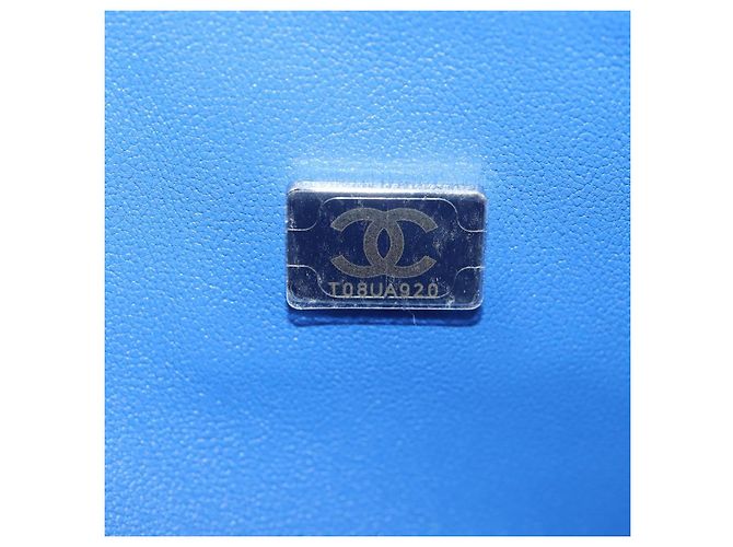 CHANEL Matelassé Schultertasche mit Kette aus Lammleder Rainbow CC Auth 122426SM - Ansicht 11