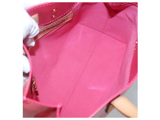 LOUIS VUITTON Monogram Vernis Reade PM Borsa a Mano Fran Boise M9132F Auth yk18494V - vista 10