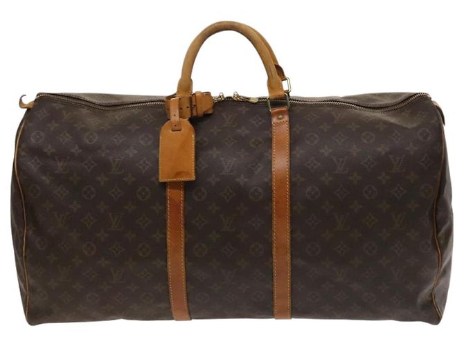 LOUIS VUITTON Monogram Keepall 60 Borsa Boston M41422 LV Auth fm4719 Monogramma - vista 13