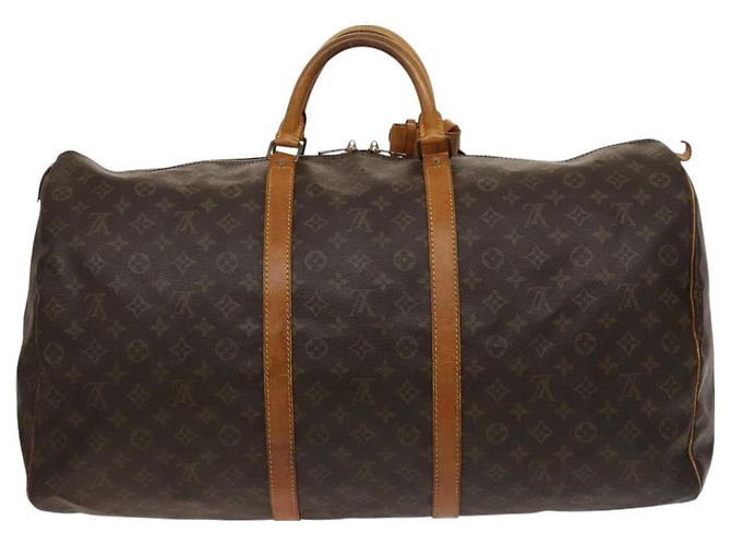 LOUIS VUITTON Monogram Keepall 60 Borsa Boston M41422 LV Auth fm4719 Monogramma - vista 2
