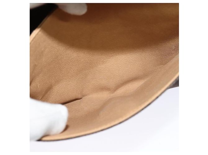 Bolsa de Ombro GG Canvas Gucci Marrom Dourado 001 14 0712 Auth ep8705 - vista 19