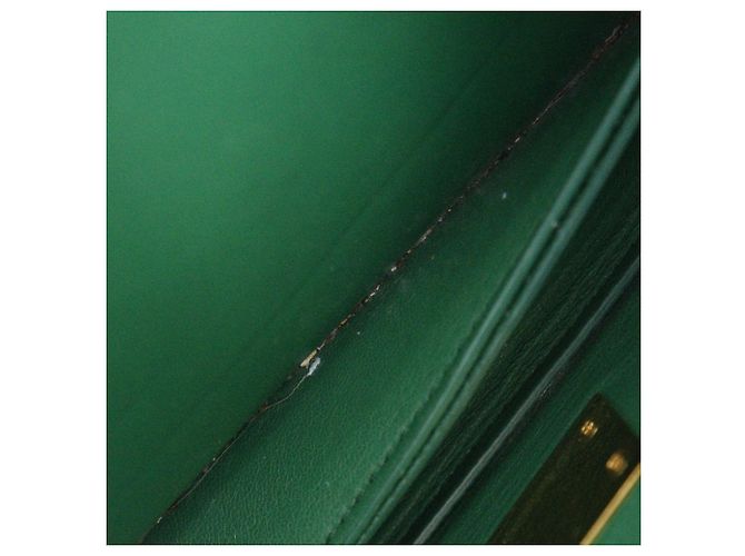Borsa a spalla in pelle verde Bottega Veneta - vista 12