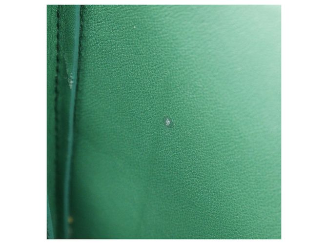 Borsa a spalla in pelle verde Bottega Veneta - vista 13