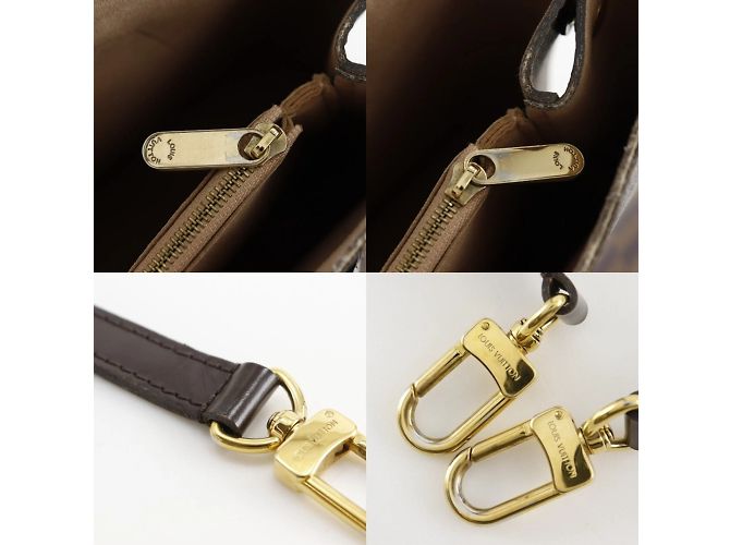 Borsa Louis Vuitton Kensington Marrone - vista 14