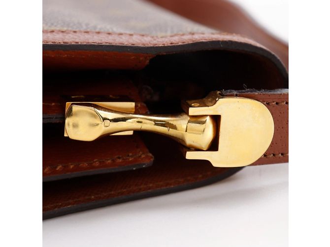 Borsa a Spalla Dauphine di Louis Vuitton Marrone Monogramma - vista 18