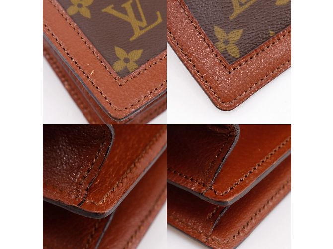 Borsa a Spalla Dauphine di Louis Vuitton Marrone Monogramma - vista 8