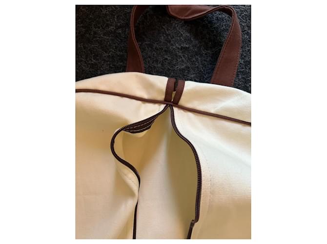Hermès Copertura da viaggio Bianco sporco - vista 2