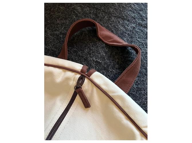 Hermès Copertura da viaggio Bianco sporco - vista 4