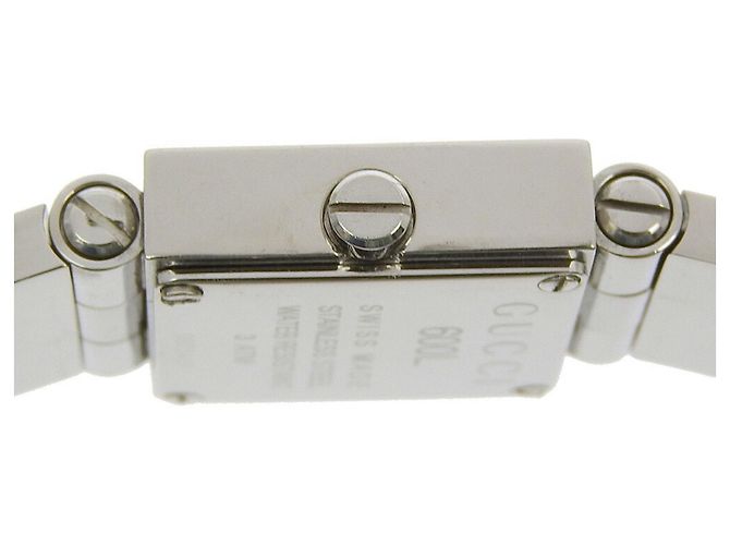 Reloj de pulsera de acero inoxidable quartz Gucci 600L - vista 6