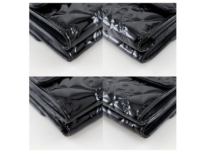 Portafoglio bi-fold Icon Line di Chanel Nero - vista 4