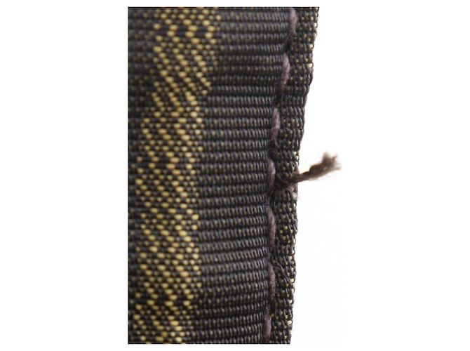 Borsa a Spalla Fendi Zucca Marrone - vista 11