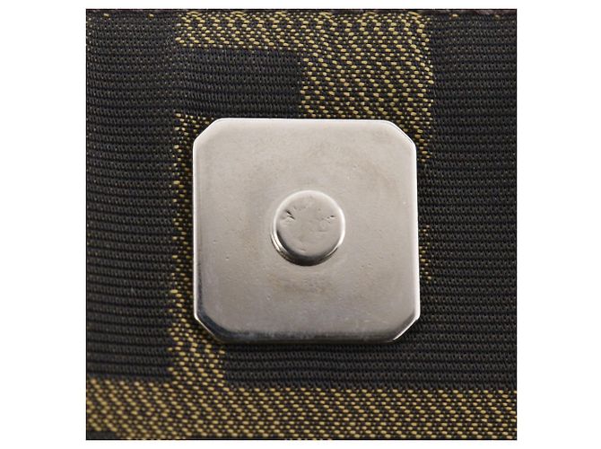 Borsa a Spalla Fendi Zucca Marrone - vista 12