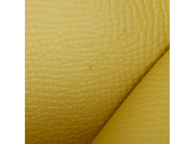 Hermès Cartera larga de cuero Epsom amarilla de Hermes Amarillo - vista 15