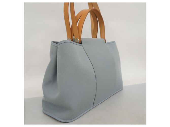 Hermès Borsa Tote Hermes Cabag Elan PM Blu chiaro - vista 2