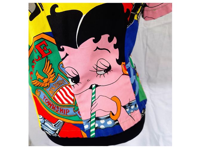 Versace Jeans Couture Vintage Versace Betty Boop Jacke 1991 Mehrfarben - Ansicht 6