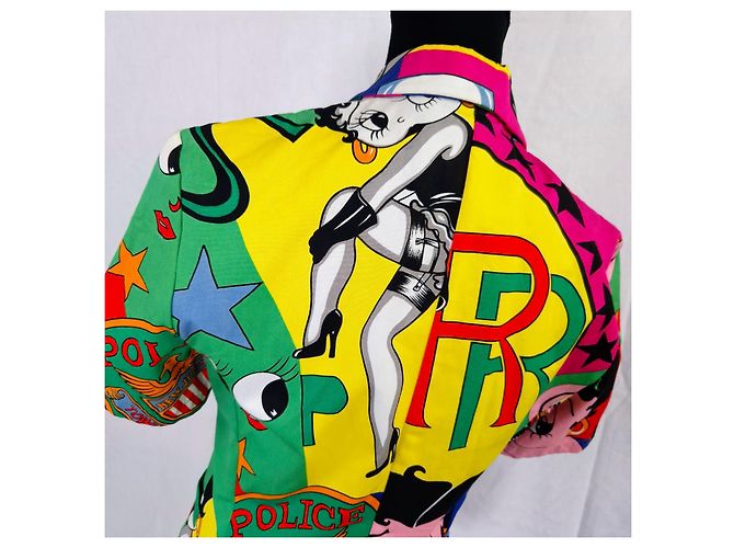 Versace Jeans Couture Vintage Versace Betty Boop Jacke 1991 Mehrfarben - Ansicht 7
