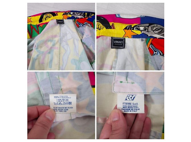 Versace Jeans Couture Vintage Versace Betty Boop Jacke 1991 Mehrfarben - Ansicht 9