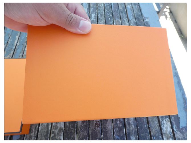 vollständiges Set blaue Box für Hermès mini Kelly kostbare Handtasche Orange Marineblau - Ansicht 10