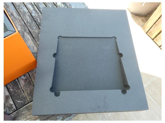 Hermès conjunto completo de caja para mini kelly precioso Naranja Azul marino - vista 3