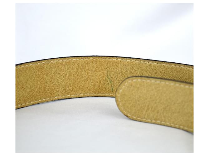 LEDERGÜRTEL MIT CC-SCHNALLE CHANEL Golden Marineblau - Ansicht 6