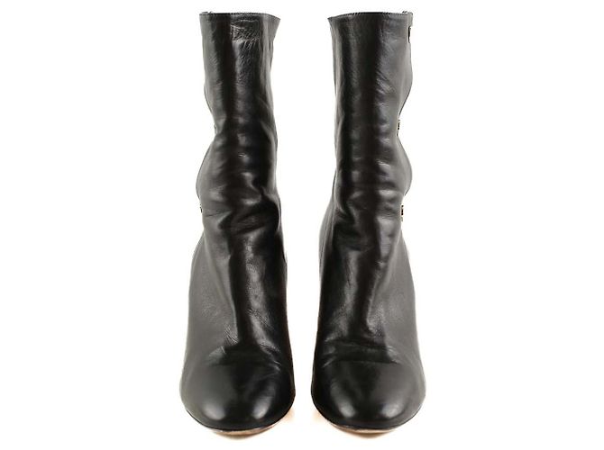 Jimmy Choo Botas de cuero negras Negro - vista 5