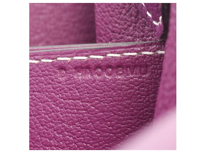 Hermès Borsa a spalla Hermes Evercolor in pelle Sac Roulis 23 Porpora - vista 4