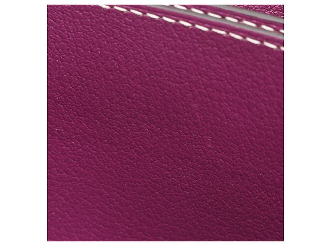 Hermès Borsa a spalla Hermes Evercolor in pelle Sac Roulis 23 Porpora - vista 5