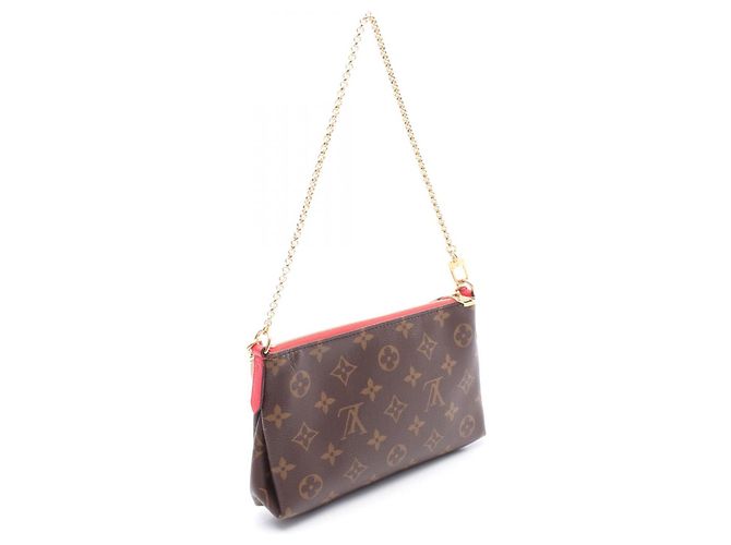 Borsa a mano Pallas Clutch Monogram Louis Vuitton Marrone - vista 6