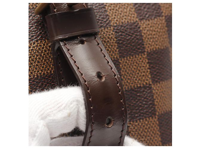 Borsa Tote Chelsea Damier Ebene Louis Vuitton Marrone - vista 4