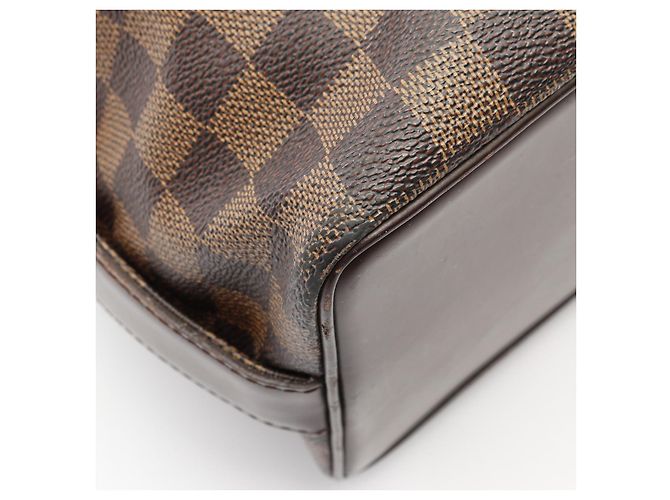Borsa Tote Chelsea Damier Ebene Louis Vuitton Marrone - vista 6