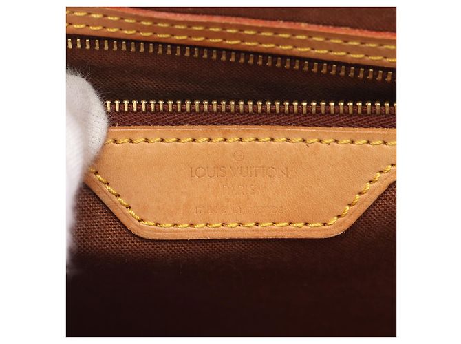 Louis Vuitton Monogram Gibeciere MM Schultertasche Braun - Ansicht 3