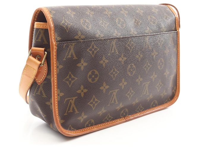 Louis Vuitton Monogram Gibeciere MM Schultertasche Braun - Ansicht 4