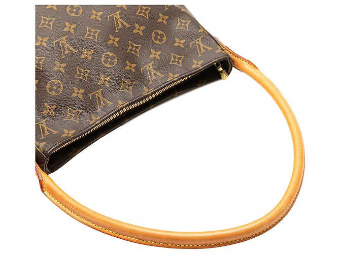 Louis Vuitton Looping GM Monogramma Marrone - vista 10