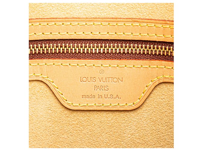 Louis Vuitton Looping GM Monogramma Marrone - vista 7