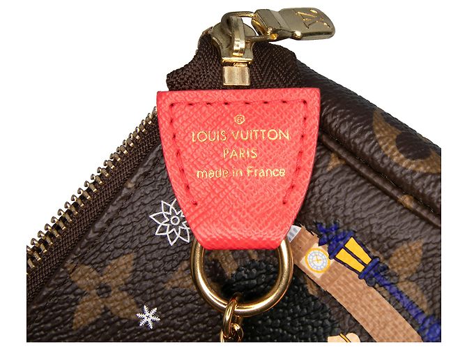 Mini Pochette Accessoires Vivienne Monograma Marrom Louis Vuitton em Londres - vista 5