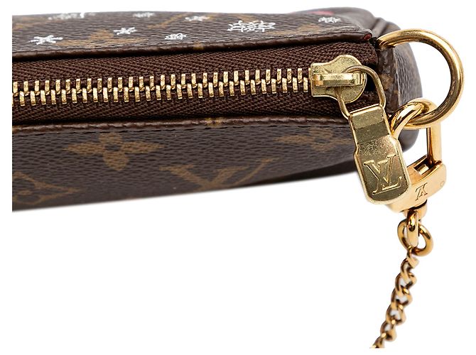 Mini Pochette Accessoires Vivienne Monograma Marrom Louis Vuitton em Londres - vista 7